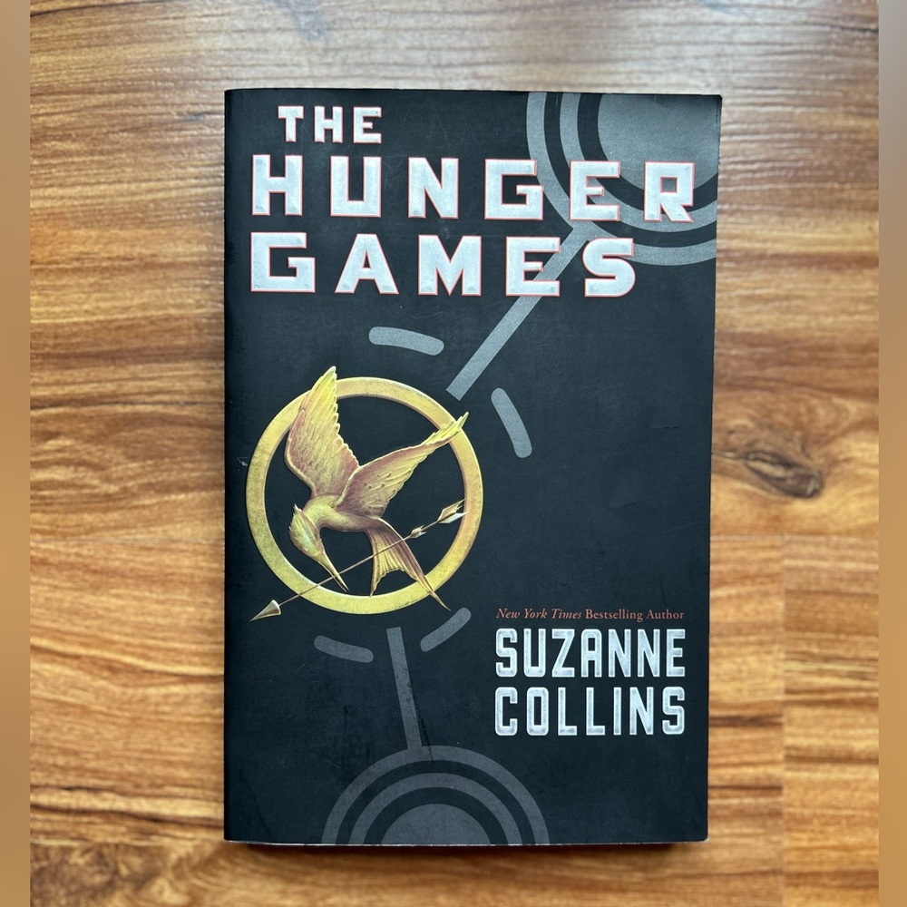 The Hunger Games Paperback Novel by Suzanne Collins